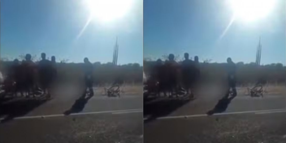 Ciclista morre após ser atropelada por carro em acostamento no norte da Bahia