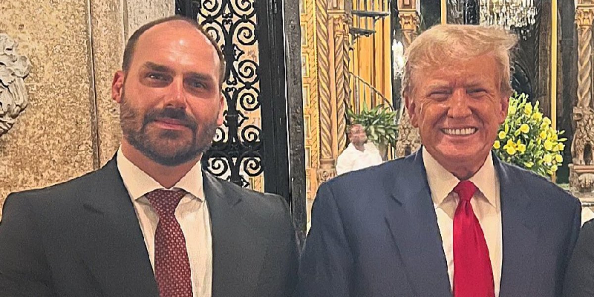 Eduardo Bolsonaro diz que levará decisão do STF sobre sua condenação para Donald Trump