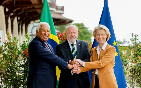 Lula se reúne com líderes europeus para discutir a retirada de vetos sobre produtos brasileiros