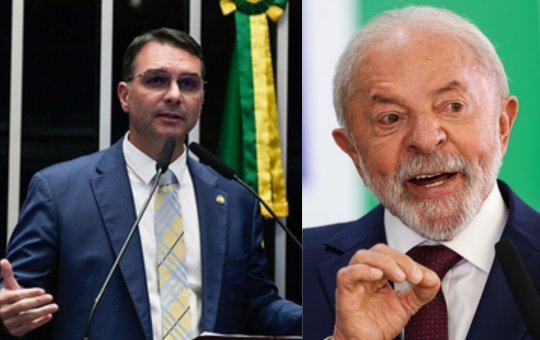 Flávio Bolsonaro diz que Lula "passa pano para bandidagem" ao criticar posição sobre facções 