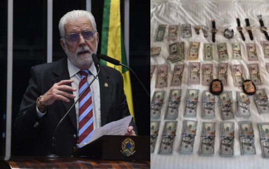 PF apreende 49 mil dólares em espécie em endereço ligado ao senador Jaques Wagner em Brasília