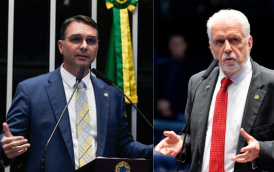 Flávio Bolsonaro diz que operação da PF contra Jaques Wagner "implodiu" o PT da Bahia