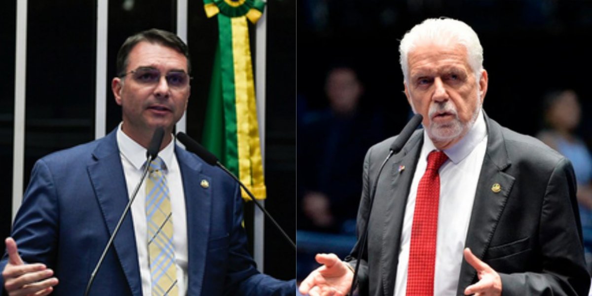 Flávio Bolsonaro diz que operação da PF contra Jaques Wagner "implodiu" o PT da Bahia