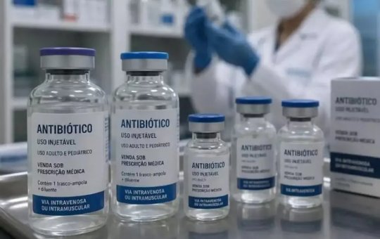 Anvisa determina recolhimento de antibiótico após identificação de vidro em frasco