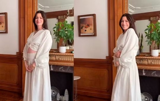Anne Hathaway surpreende fãs ao anunciar terceira gravidez nas redes sociais