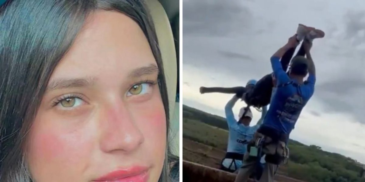 Novas imagens mostram momentos antes da morte de jovem em salto de rope jump em São Paulo