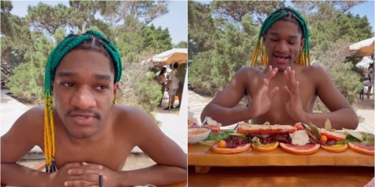 Influenciador baiano questiona abordagem de garçom em Ibiza e caso gera debate sobre racismo