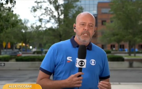 Alex Escobar passa mal durante entrada ao vivo no Encontro e preocupa telespectadores