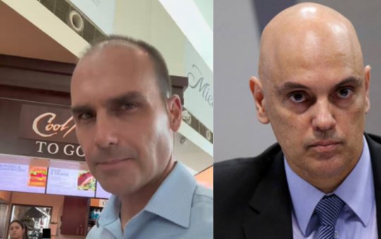 Eduardo Bolsonaro manda recado para Alexandre de Moraes "Não vai me parar"