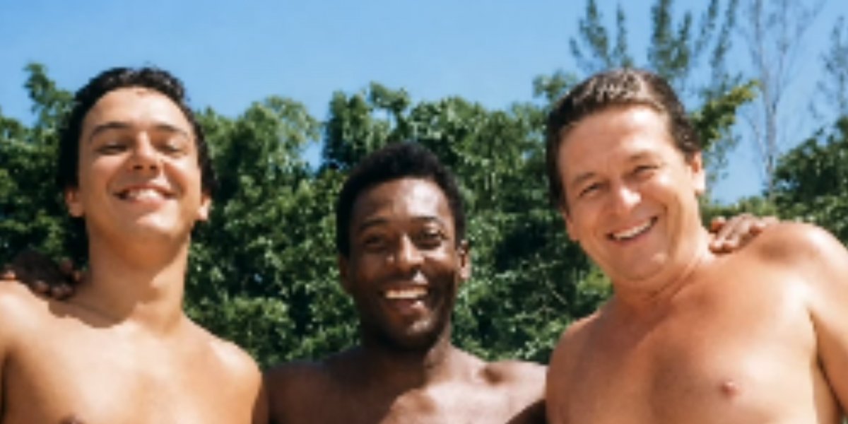 Boni relembra amizade com Pelé ao resgatar foto rara ao lado do Rei e de Boninho