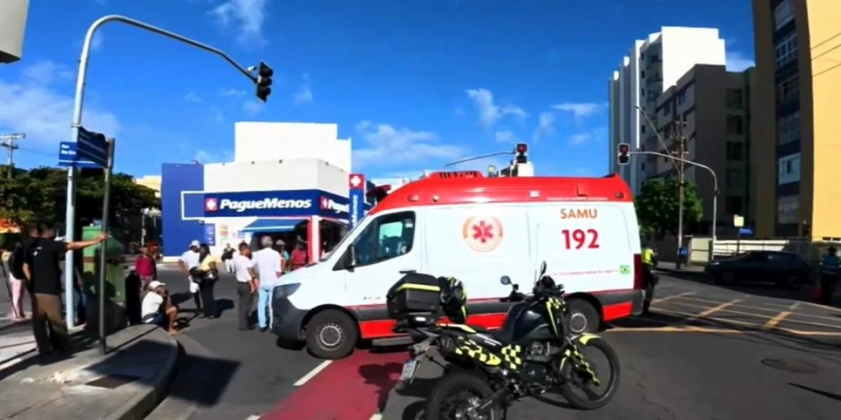 Agentes do Samu são afastados após morte de motociclista na Pituba