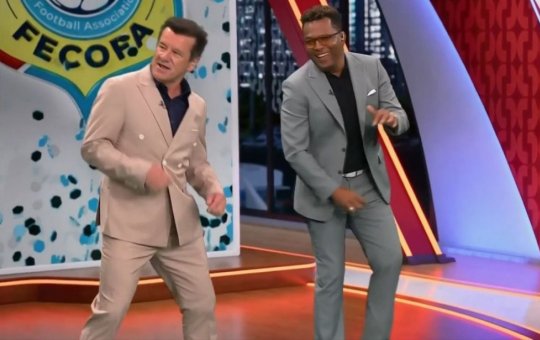 Dunga viraliza ao dançar música de Shakira durante programa de TV no México