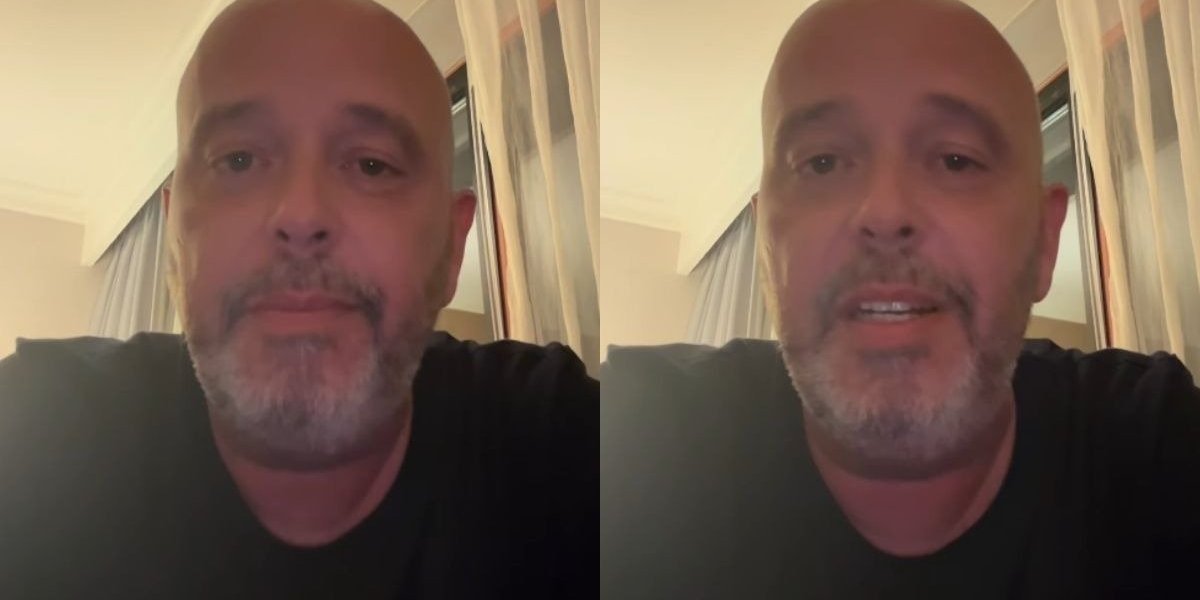 Alex Escobar tem alta e usa redes sociais para explicar quadro de saúde após passar mal ao vivo