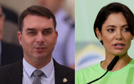 Flávio Bolsonaro responde Michelle e diz: “Nunca desrespeitei uma mulher na vida”