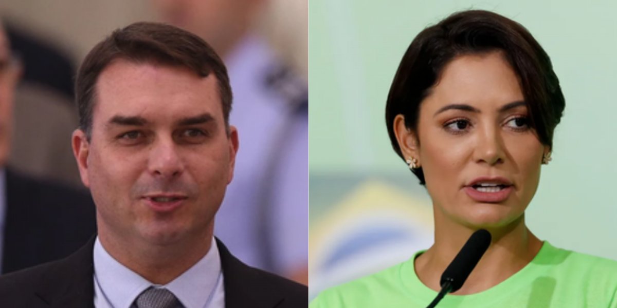 Flávio Bolsonaro responde Michelle e diz: “Nunca desrespeitei uma mulher na vida”