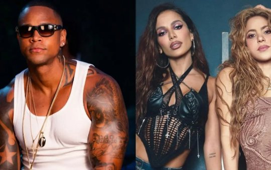 Léo Santana revela que Anitta foi essencial para parceria com Shakira em música da Copa do Mundo