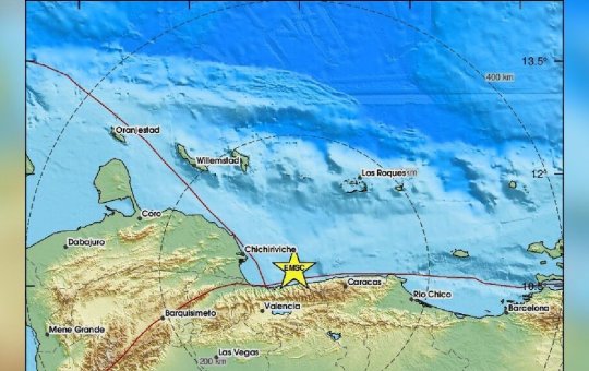 Novo tremor de magnitude 4,9 volta a atingir a Venezuela e é sentido em Caracas