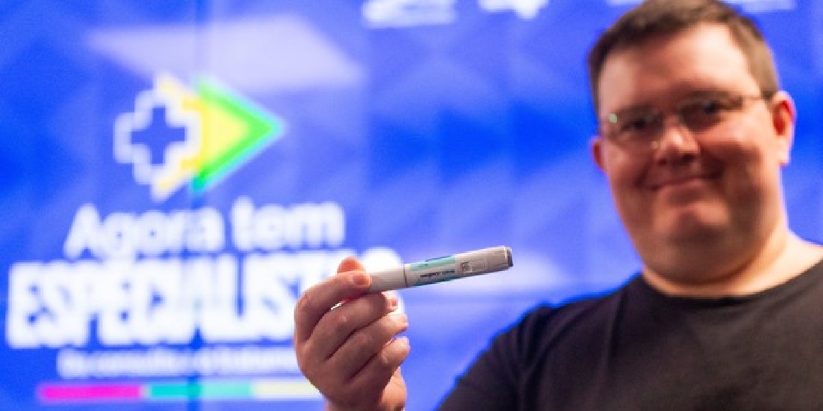 Primeiro paciente do SUS recebe caneta emagrecedora em projeto-piloto no Rio Grande do Sul