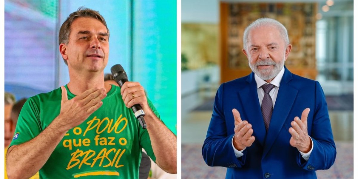 Pesquisa mostra empate técnico entre Lula e Flávio Bolsonaro no 2º turno