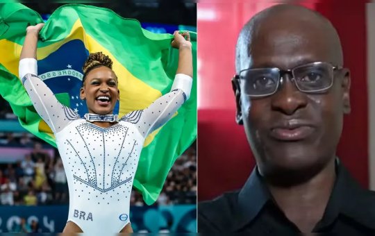 Morre Ricardo Andrade, pai da ginasta Rebeca Andrade, aos 56 anos