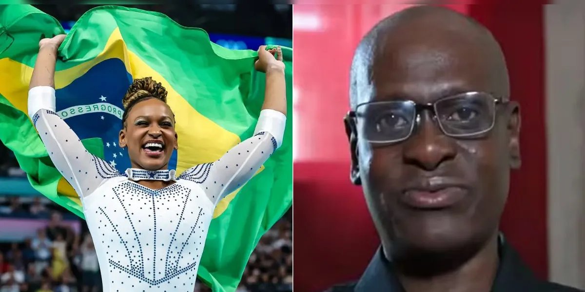 Morre Ricardo Andrade, pai da ginasta Rebeca Andrade, aos 56 anos