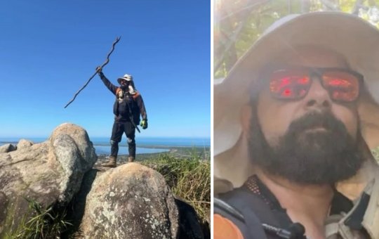 Vídeo: Homem cai de penhasco e morre ao tentar tirar uma foto durante trilha no Rio de Janeiro