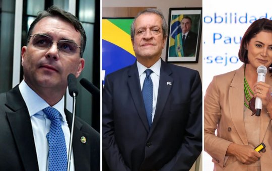 Valdemar se reúne com Michelle Bolsonaro para tentar apaziguar crise com Flávio