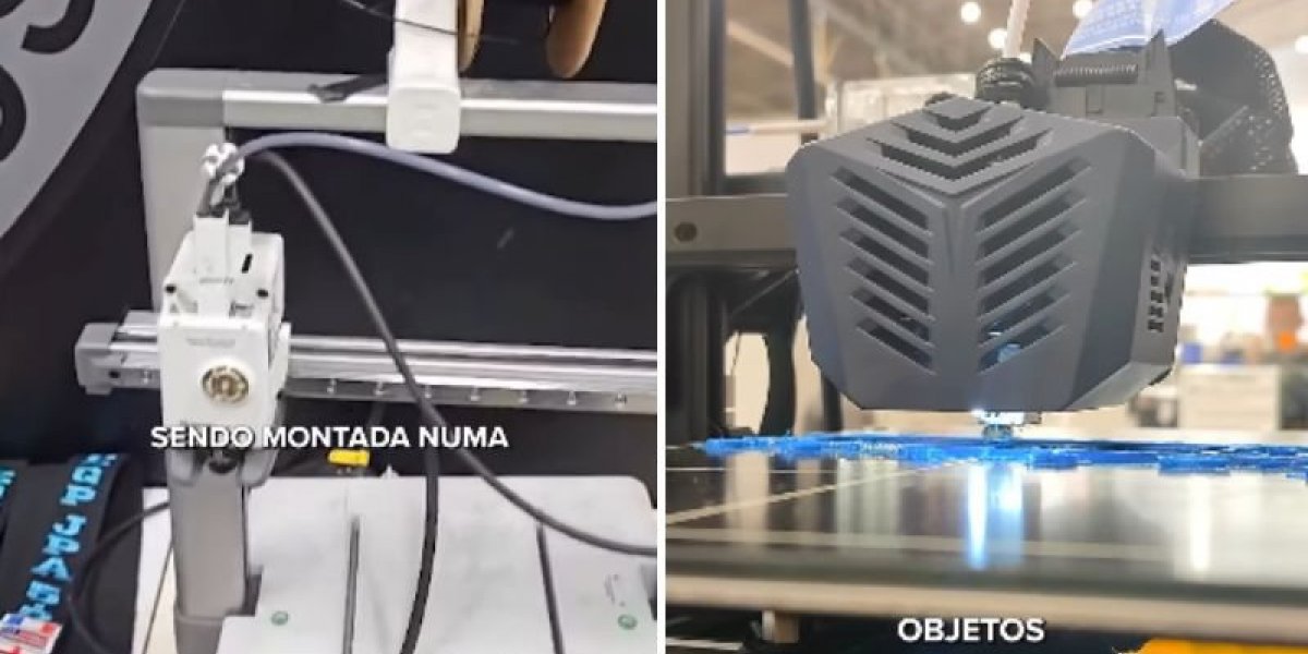 Polícia divulga imagens de operação que apreendeu impressora 3D usada por criminosos para fabricar peças de armas