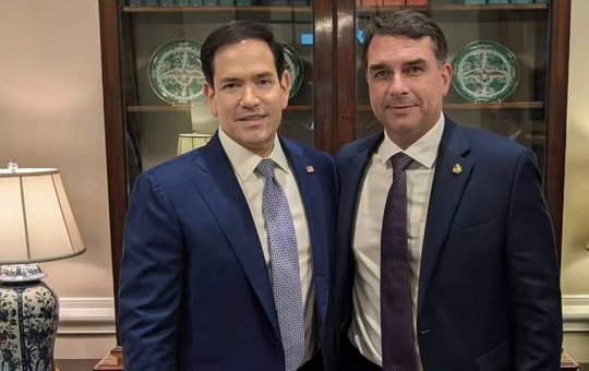 PT irá acionar Flávio Bolsonaro e PL na Justiça após carta de Marco Rubio