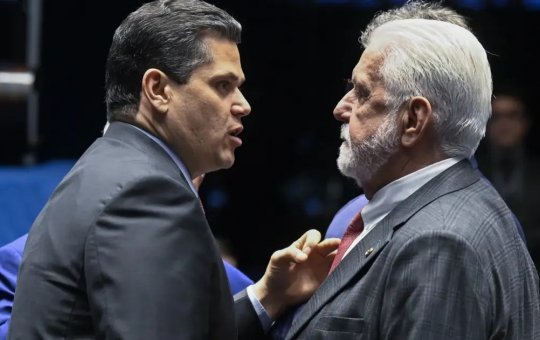Segundo Davi Alcolumbre, Senado atuará para “restabelecer prerrogativas” de Jaques Wagner sobre caso Master