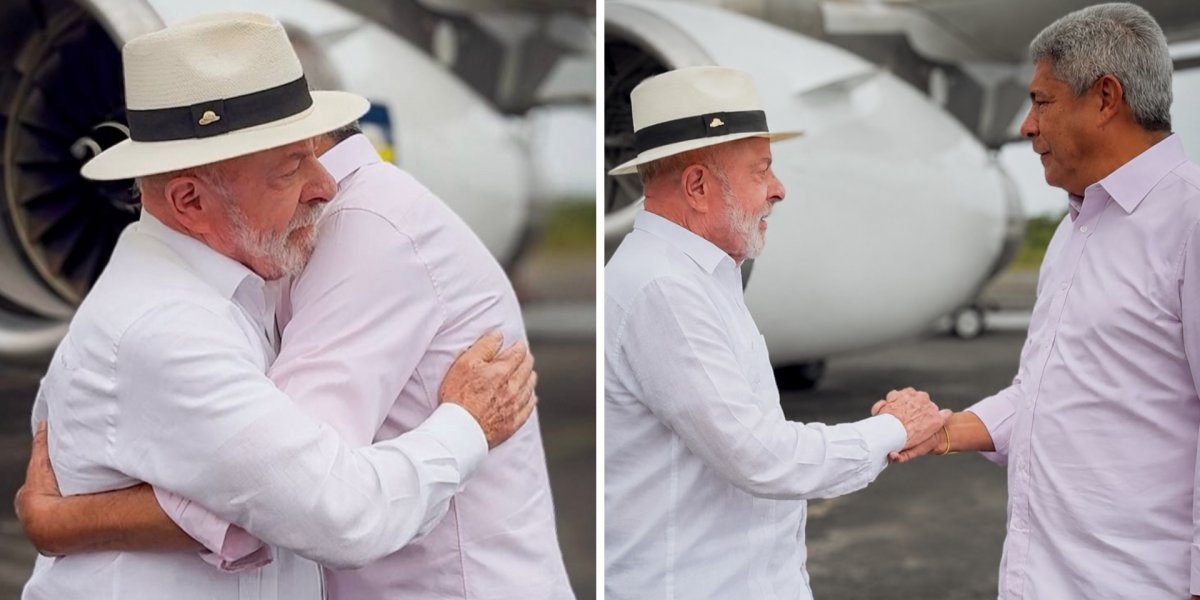 Lula chega à Bahia para entrega do Teatro Castro Alves e visita às obras da ponte Salvador-Itaparica