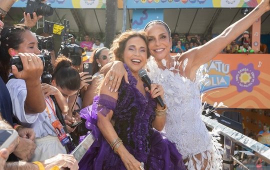 Ivete Sangalo enaltece Daniela Mercury e a parabeniza por honraria no Latin Grammy: “Me inspira”