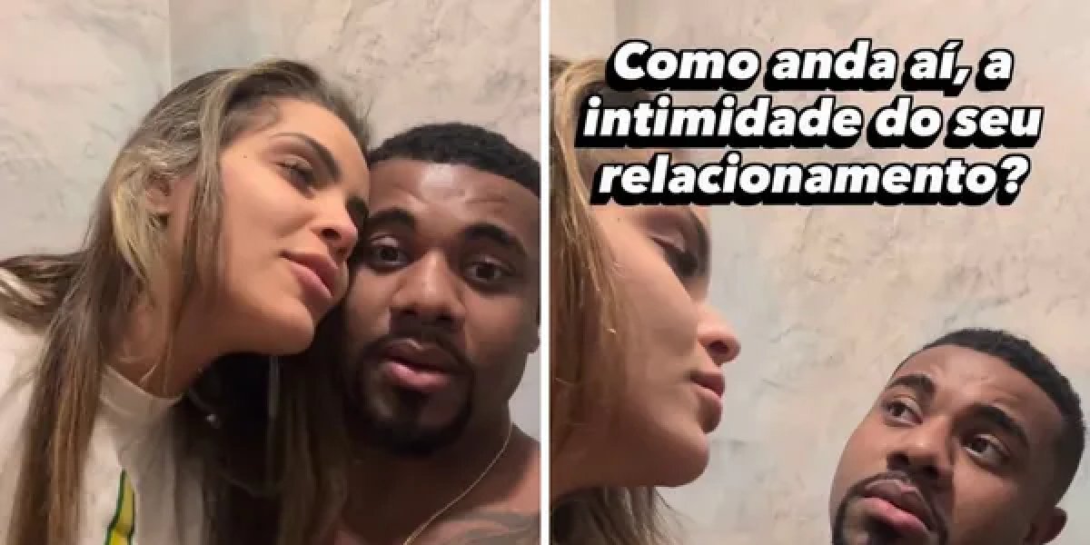 Davi Brito mostra momento íntimo com a namorada e vídeo viraliza
