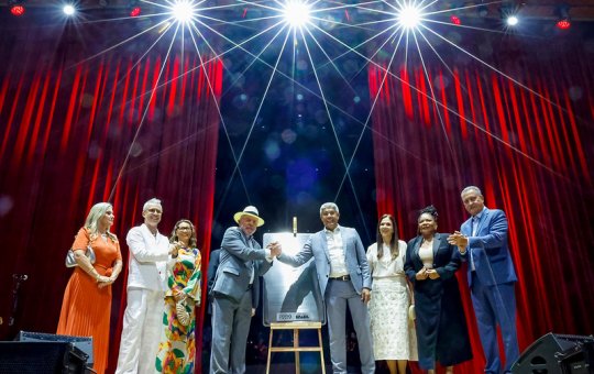 Presidente Lula e o governador Jerônimo participam da inauguração do novo Teatro Castro Alves em Salvador