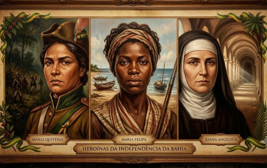 As heroínas do 2 de Julho e o protagonismo feminino na Independência da Bahia