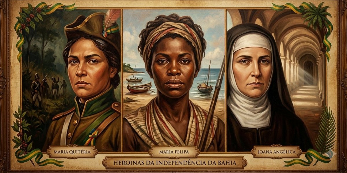 As heroínas do 2 de Julho e o protagonismo feminino na Independência da Bahia