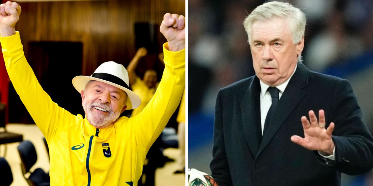 Lula sai em defesa de Ancelotti e faz apelo por título da Copa do Mundo: "Ponha quem você quiser"