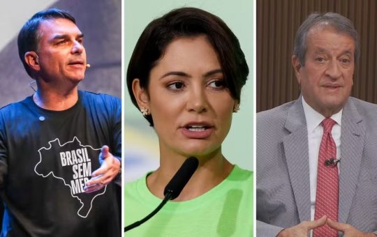 Valdemar diz que Michelle não quer participar da campanha de Flávio e pode desistir do Senado
