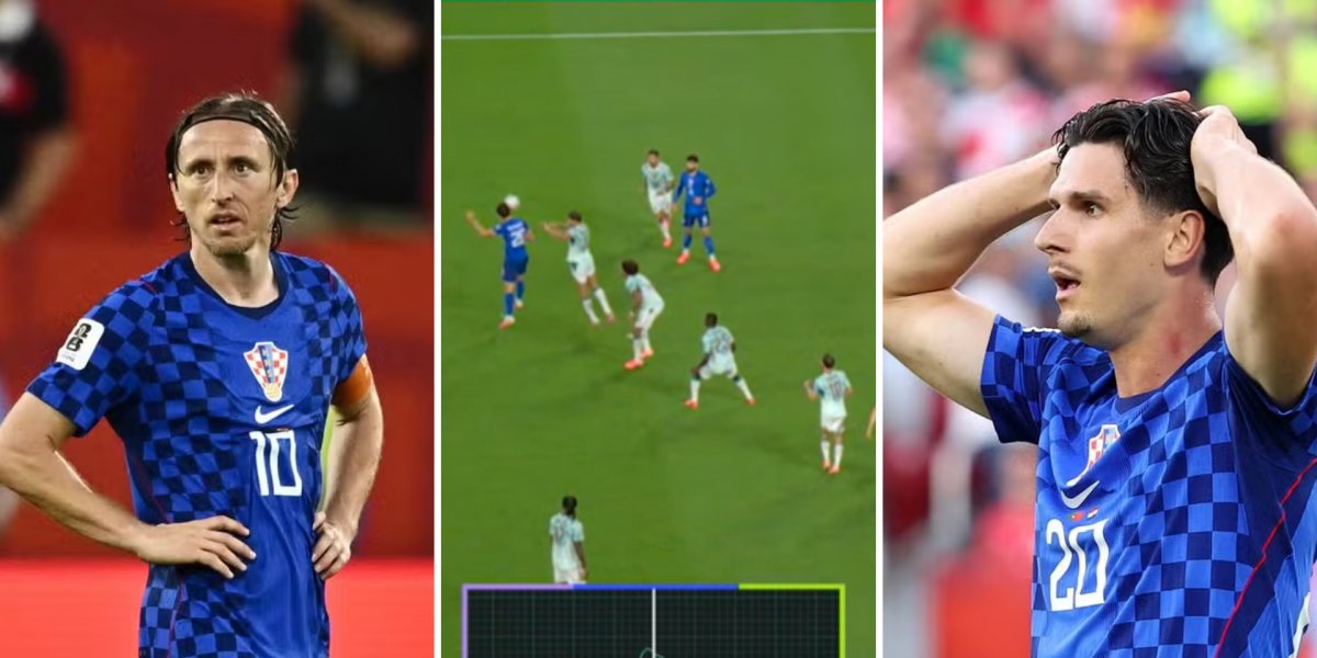 Modric critica uso do VAR após gol anulado com auxílio de chip na bola em Portugal x Croácia