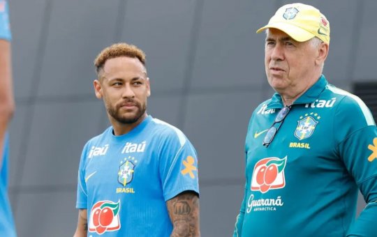 Ancelotti revela que Neymar está pronto para jogar 90 minutos