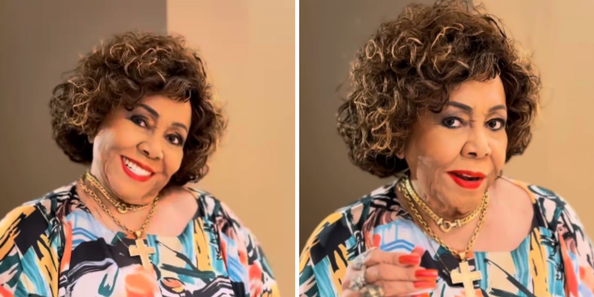 Alcione tranquiliza fãs após queda durante show: “Vocês acham que um tombinho vai me derrubar?”