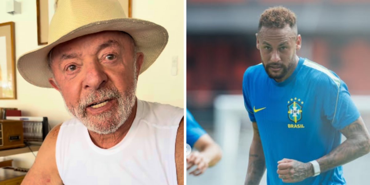 Lula diz que Neymar pode “fazer a diferença” contra a Noruega e deseja sorte à Seleção Brasileira