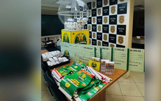 Operação prende dois suspeitos de organizar sorteios ilegais no interior de SP