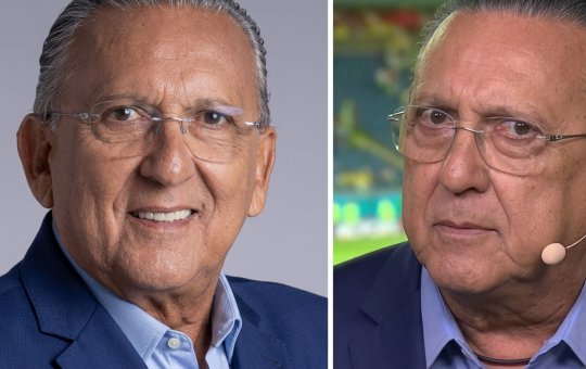 Em última Copa, Galvão Bueno se emociona ao vivo após derrota da Seleção
