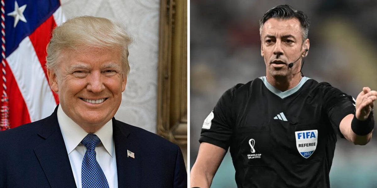 Trump chama árbitro brasileiro de "suspeito" e pressiona Fifa após expulsão na Copa