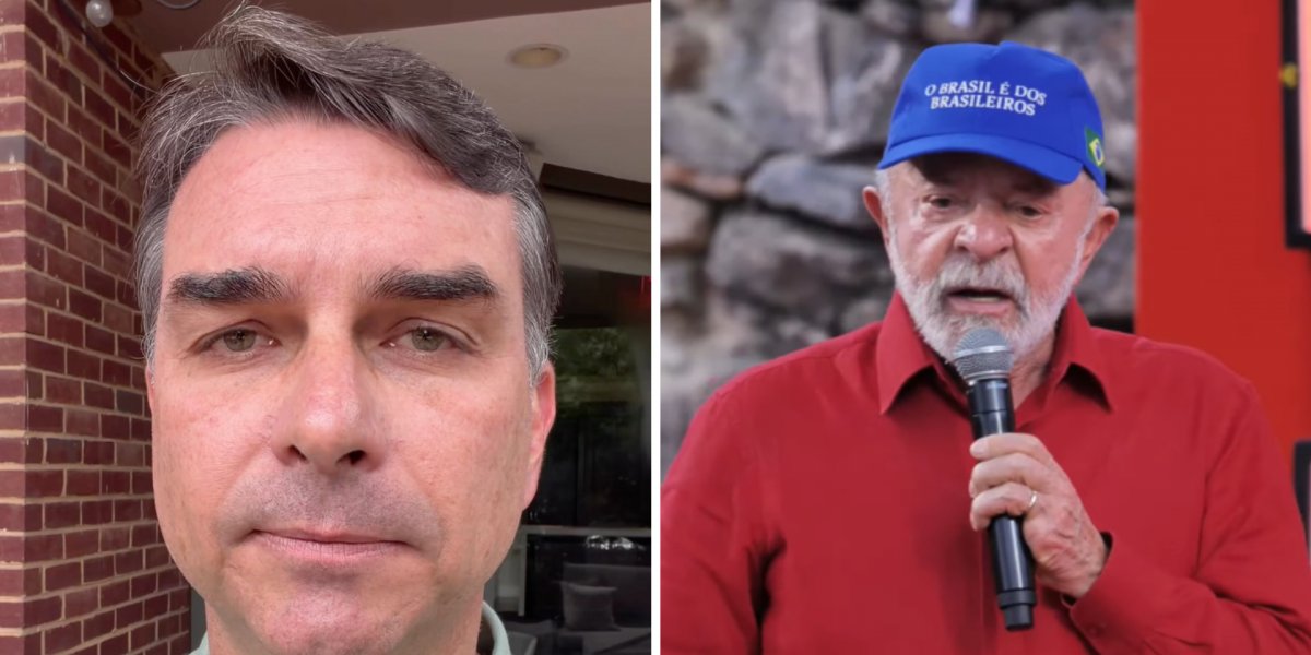 Flávio Bolsonaro diz que vai aos EUA para "reverter o estrago" causado por Lula
