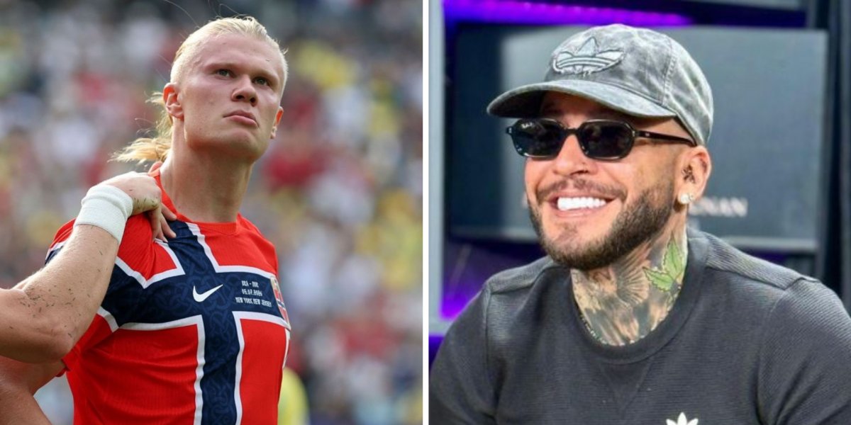 Craque da Noruega, Erling Haaland compartilha postagem com a música de Igor Kannário