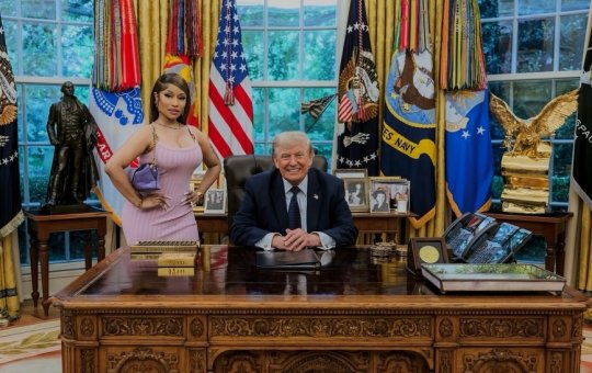 Donald Trump chama Nicki Minaj de “tão gostosa”  e cantora reage: 'Meu presidente favorito'