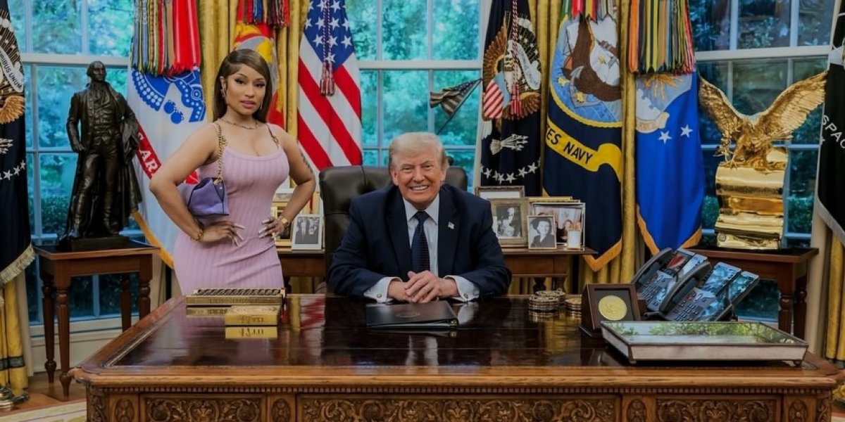 Donald Trump chama Nicki Minaj de “tão gostosa”  e cantora reage: 'Meu presidente favorito'