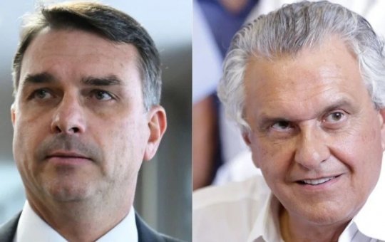 Caiado diz que Flávio Bolsonaro "conspirou" contra a economia do Brasil após tarifaço